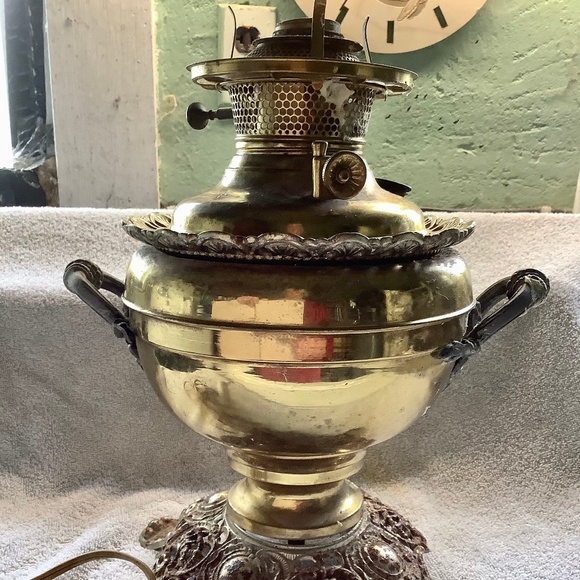 B&M Other - B & M Brass Oil Lamp Base.